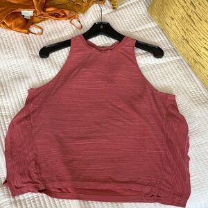 Prana Women's Tank Top in Rose Red
